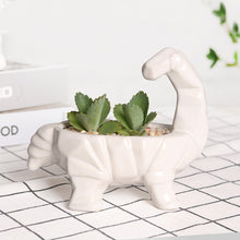 Load image into Gallery viewer, Cartoon Animal Dinosaur Succulents Ceramic Flower Pot
