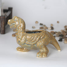 Load image into Gallery viewer, Cartoon Animal Dinosaur Succulents Ceramic Flower Pot
