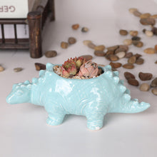 Load image into Gallery viewer, Cartoon Animal Dinosaur Succulents Ceramic Flower Pot
