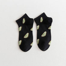 Load image into Gallery viewer, Avocado Japanese Fruit Breathable Cotton Socks
