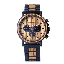 Load image into Gallery viewer, Wooden waterproof watch
