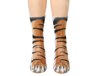 Load image into Gallery viewer, 3D Animal Paw Socks Adult Cute Cat Claws Socks Unisex Long Socks
