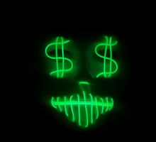 Load image into Gallery viewer, LED US dollar party mask
