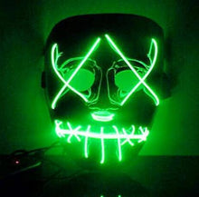 Load image into Gallery viewer, Halloween Led Glowing Full Face Mask
