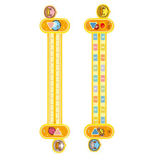 Load image into Gallery viewer, Cartoon digital decomposition ruler
