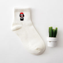 Load image into Gallery viewer, Cartoon embroidery socks
