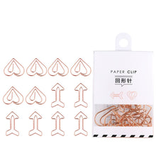 Load image into Gallery viewer, Office colorful creative cute paper clips
