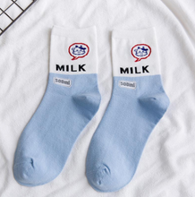 Load image into Gallery viewer, Women Socks Cotton Autumn  Winter New Strawberry  Cartoon Japanese Cute White College Wind Ladies Fashion Trend Socks Women L108
