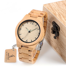 Load image into Gallery viewer, Bamboo Wooden Watch
