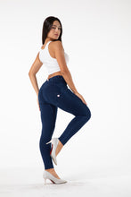 Load image into Gallery viewer, Shascullfites melody gym jeans booty shaping denim leggings jeggings push up effect yoga pants
