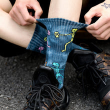 Load image into Gallery viewer, Trendy Tie-Dye Stockings Skull Skateboard Socks
