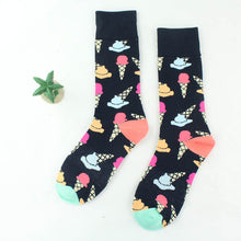 Load image into Gallery viewer, Pattern neutral cotton socks
