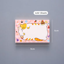 Load image into Gallery viewer, Cute Sticky Notes For Students With Tearable Non-sticky Sticky Notes
