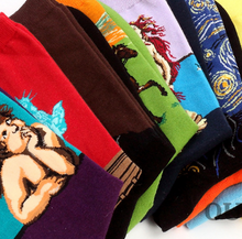 Load image into Gallery viewer, art pattern socks
