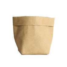 Load image into Gallery viewer, Flower pot supplies washed kraft paper storage bag
