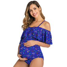 Load image into Gallery viewer, Printed floral one-piece bikini
