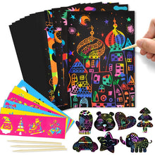 Load image into Gallery viewer, Colorful scratch paper

