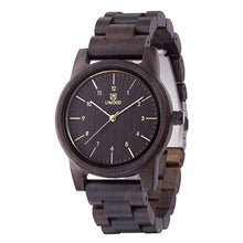 Load image into Gallery viewer, Wooden quartz watch
