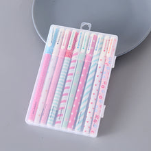 Load image into Gallery viewer, Korea stationery 10 sets of ink pens
