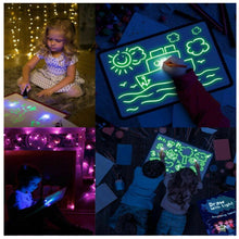 Load image into Gallery viewer, Children's Glowing Graffiti Drawing Board
