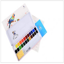Load image into Gallery viewer, Solid watercolor paint set

