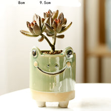 Load image into Gallery viewer, Cartoon Animal Succulent Flower Pot Ceramic Household Creative Stoneware Breathable
