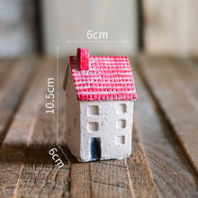 Load image into Gallery viewer, Holy Island Hut Small House Concrete Flower Succulent Flower Pot
