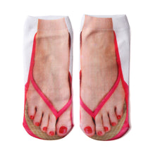Load image into Gallery viewer, 3D Boat Socks 3D Printing Flip-Flop Socks
