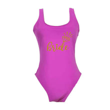 Load image into Gallery viewer, Shou One-piece Swimsuit, Simple And Sexy Backless
