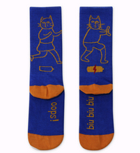 Load image into Gallery viewer, Literary fan original personality cartoon cotton socks ladies animal tube socks tide socks
