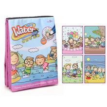 Load image into Gallery viewer, Water magic doodle cloth book
