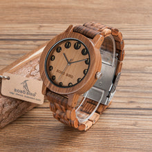 Load image into Gallery viewer, Arabic Wooden Watch
