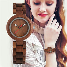 Load image into Gallery viewer, Wooden ladies watch
