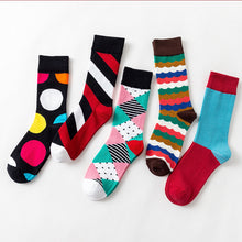 Load image into Gallery viewer, British wind men's and women's cotton socks
