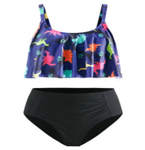 Load image into Gallery viewer, Oversized fat girl female split bikini swimsuit
