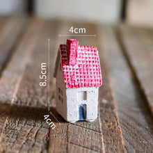 Load image into Gallery viewer, Holy Island Hut Small House Concrete Flower Succulent Flower Pot
