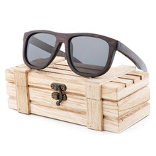 Load image into Gallery viewer, bamboo sunglasses polarized Lenses  Handmade
