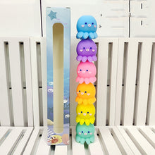 Load image into Gallery viewer, Cute Octopus Shape Stitching Highlighter Multicolor
