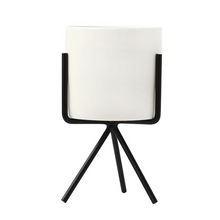 Load image into Gallery viewer, Flavor flower pot wrought iron vase simple iron frame
