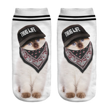 Load image into Gallery viewer, 3D printed cat socks
