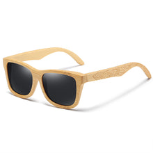 Load image into Gallery viewer, Polarized wooden sunglasses

