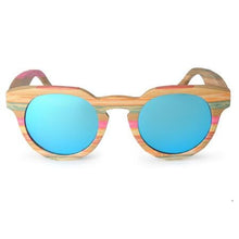 Load image into Gallery viewer, Colorful Nature Bamboo Sunglasses With Polarized Lens
