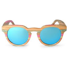 Load image into Gallery viewer, Colorful Nature Bamboo Sunglasses With Polarized Lens
