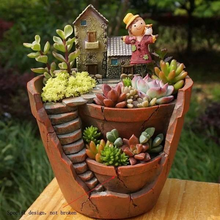 Load image into Gallery viewer, Hanging Garden Creative Succulent Flower Pot
