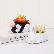 Load image into Gallery viewer, Resin fleshy fun gardening resin flower pot
