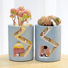 Load image into Gallery viewer, Fun Gardening Cartoon Succulent Flower Pot
