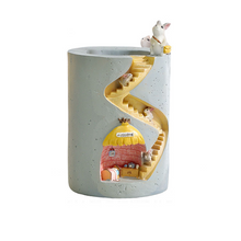 Load image into Gallery viewer, Simple Hedgehog Succulent Plant Pot
