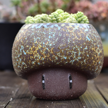 Load image into Gallery viewer, Stoneware Small Old Pile Flower Pot Ceramics

