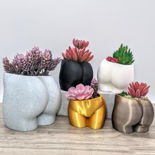 Load image into Gallery viewer, Resin Flower Pots Nordic Vases Figurines Decoration Ornaments Home Ceramic Butt Potted Plant Garden Balcony Plant Decoration
