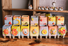 Load image into Gallery viewer, Succulents Flower Pot Small Hand Pinch Flower Pot Mixed Color Frosted
